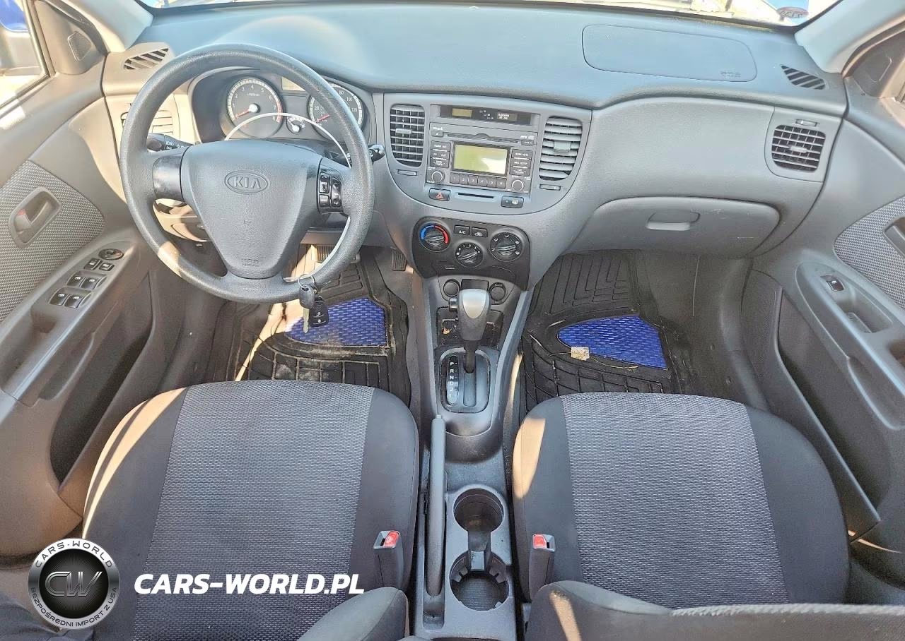 2009 Kia Rio Base VIN:KNADE223396576100 - 8