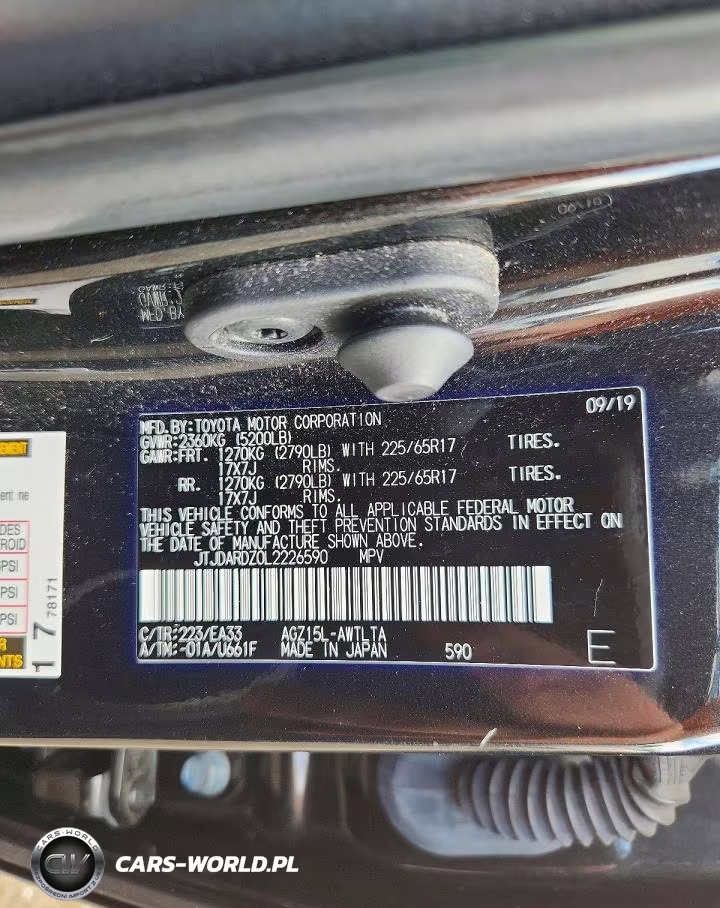 2020 Lexus Nx 300 VIN:JTJDARDZ0L2226590 - 13