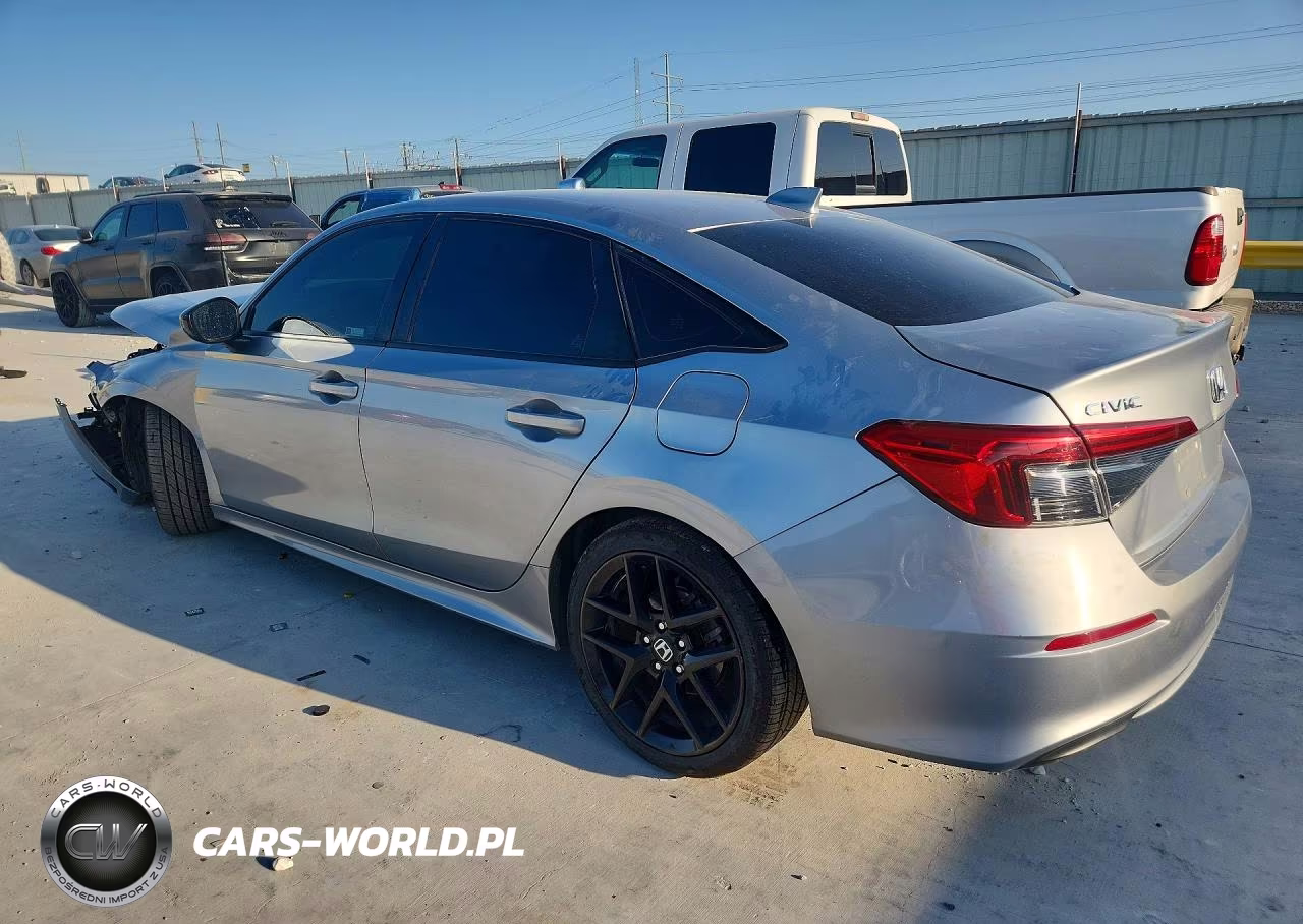 2022 Honda Civic Sport VIN:2HGFE2F50NH593812 - 2