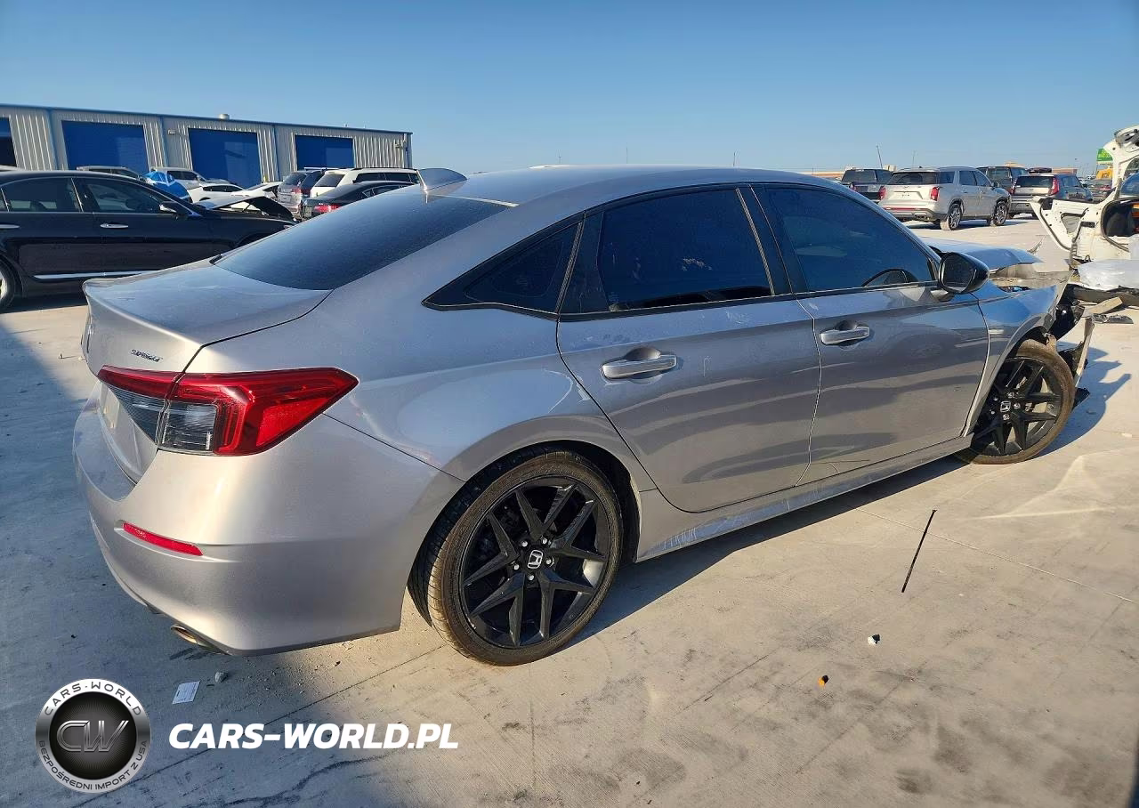 2022 Honda Civic Sport VIN:2HGFE2F50NH593812 - 3