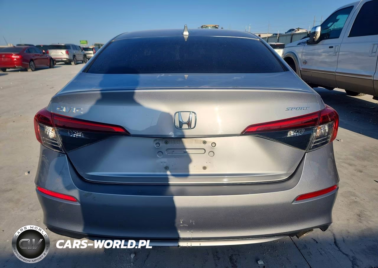 2022 Honda Civic Sport VIN:2HGFE2F50NH593812 - 6