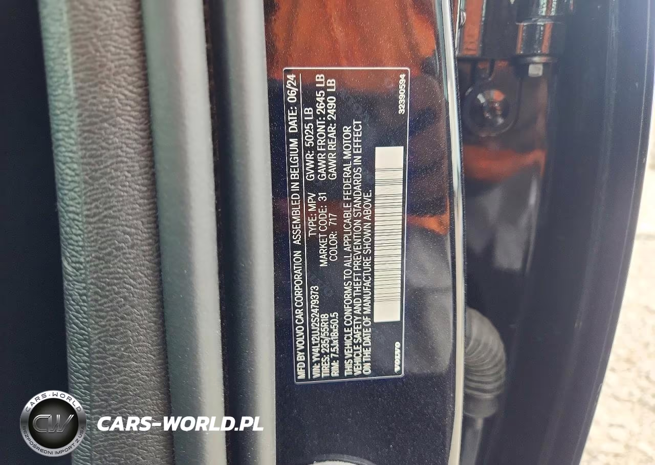 2025 Volvo Xc40 Core VIN:YV4L12UJ2S2479373 - 12