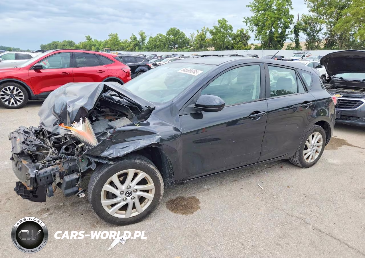 2013 Mazda 3 I VIN:JM1BL1L78D1775225 - 1
