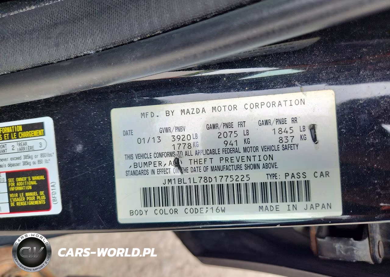 2013 Mazda 3 I VIN:JM1BL1L78D1775225 - 12