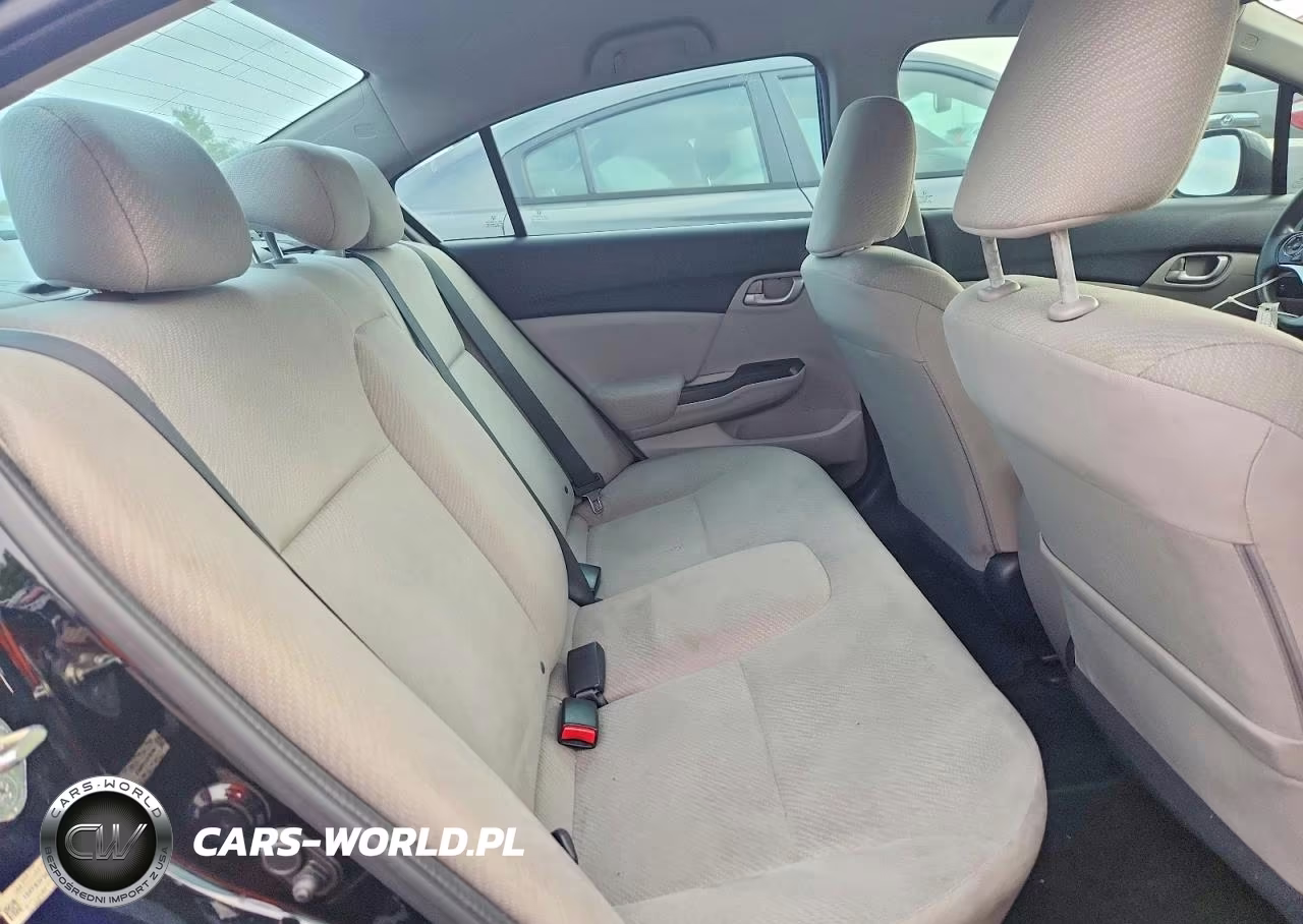 2013 Honda Civic Lx VIN:19XFB2F56DE009656 - 10