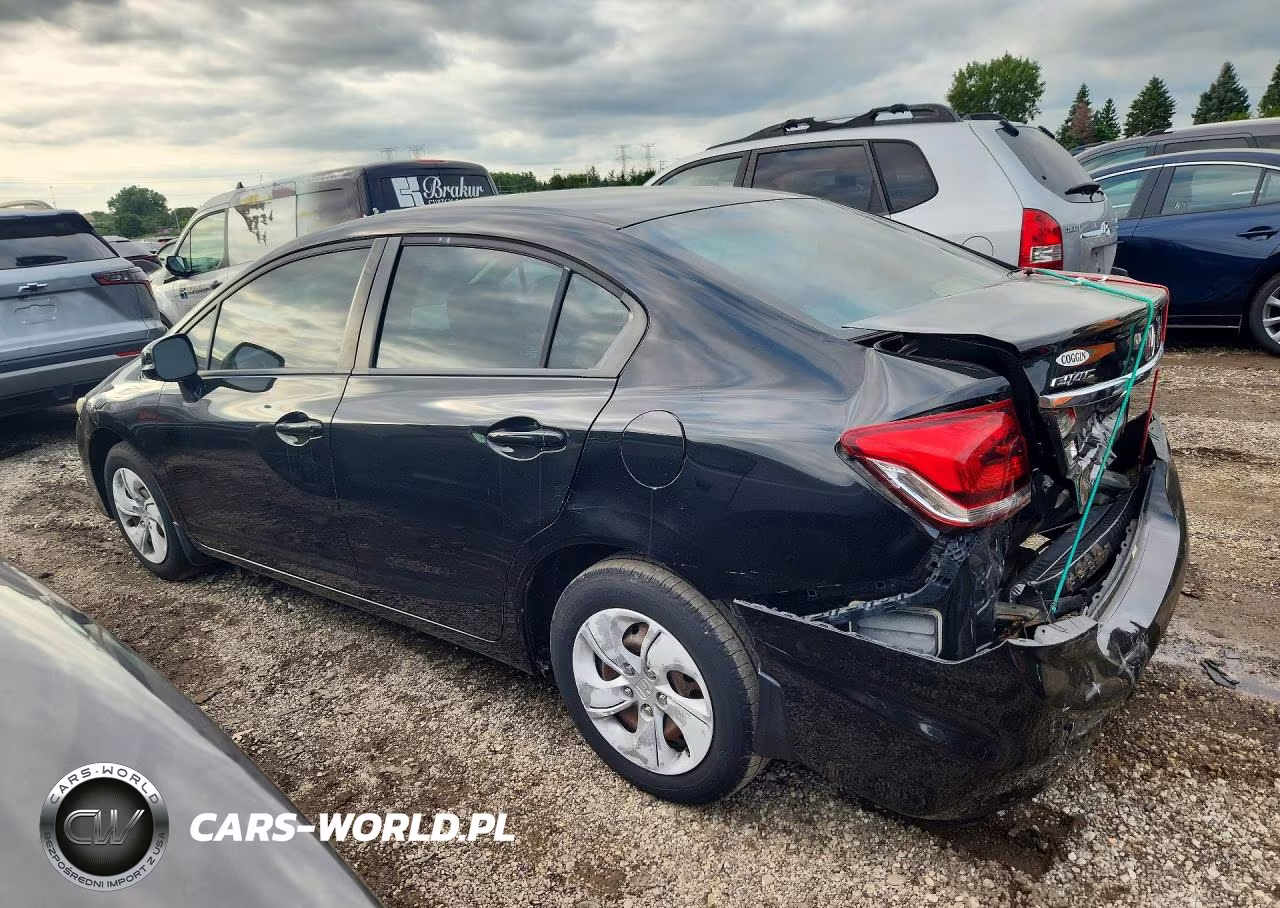 2013 Honda Civic Lx VIN:19XFB2F56DE009656 - 2