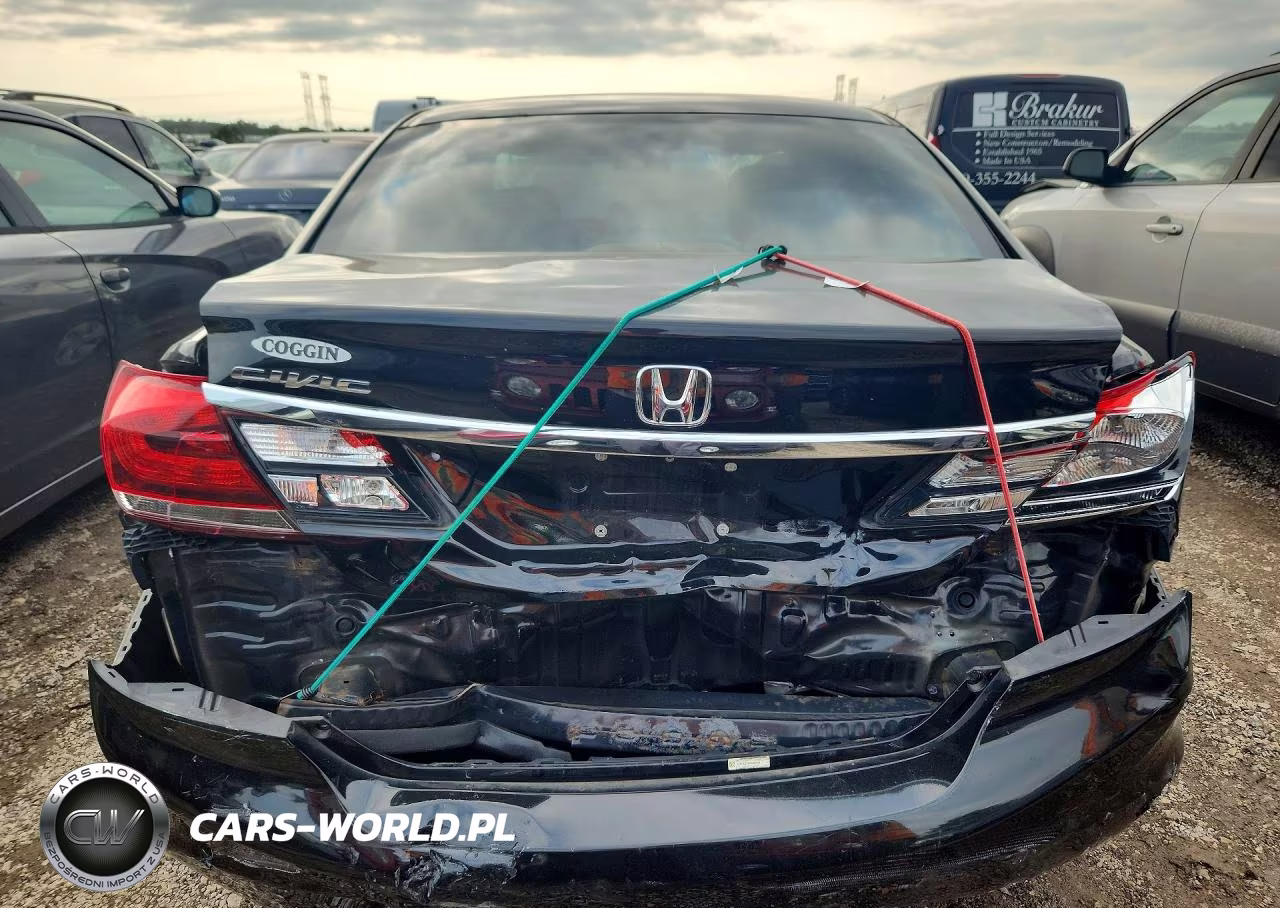 2013 Honda Civic Lx VIN:19XFB2F56DE009656 - 6