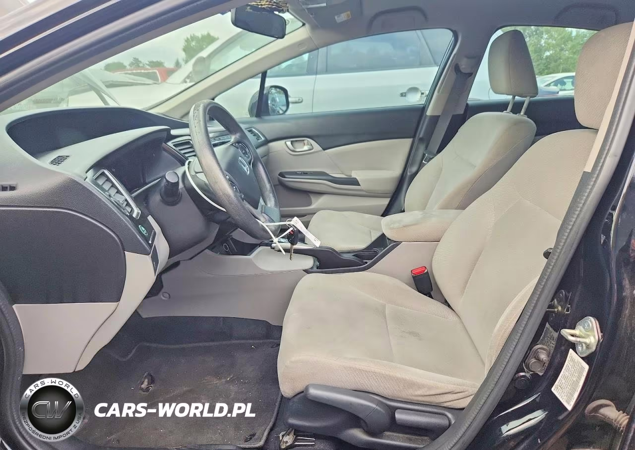 2013 Honda Civic Lx VIN:19XFB2F56DE009656 - 7
