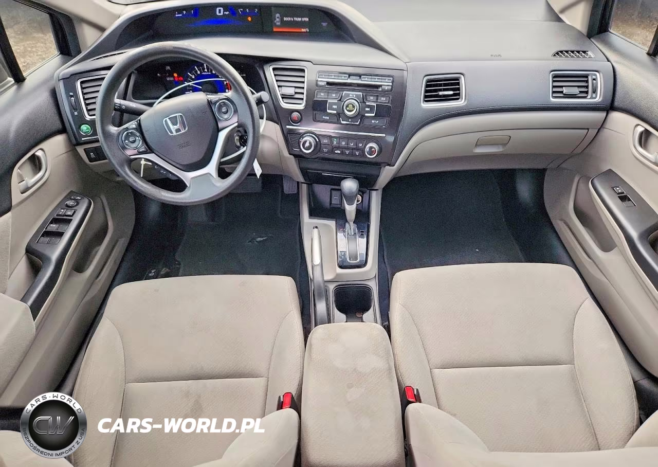 2013 Honda Civic Lx VIN:19XFB2F56DE009656 - 8