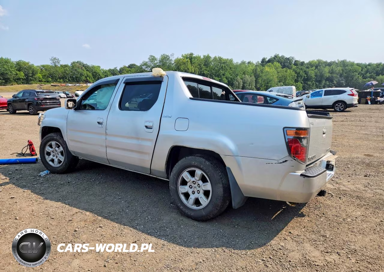 2007 Honda Ridgeline Rtl VIN:2HJYK16557H505944 - 2