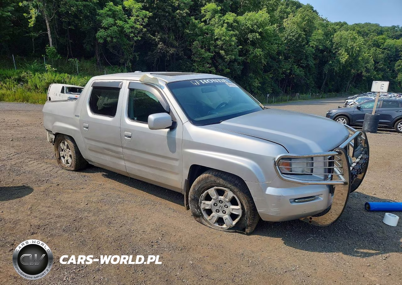 2007 Honda Ridgeline Rtl VIN:2HJYK16557H505944 - 4