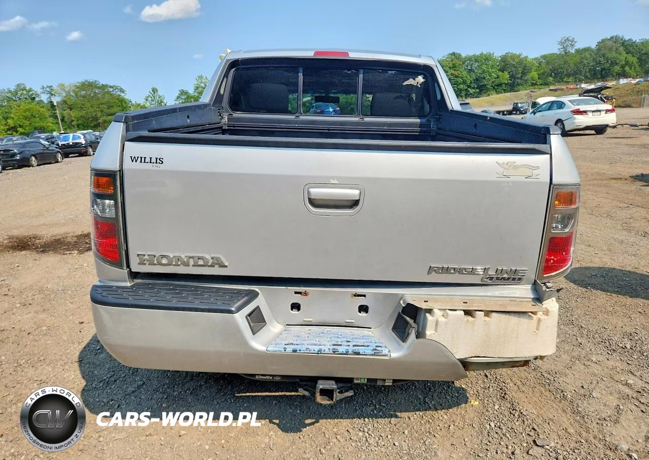 2007 Honda Ridgeline Rtl VIN:2HJYK16557H505944 - 6