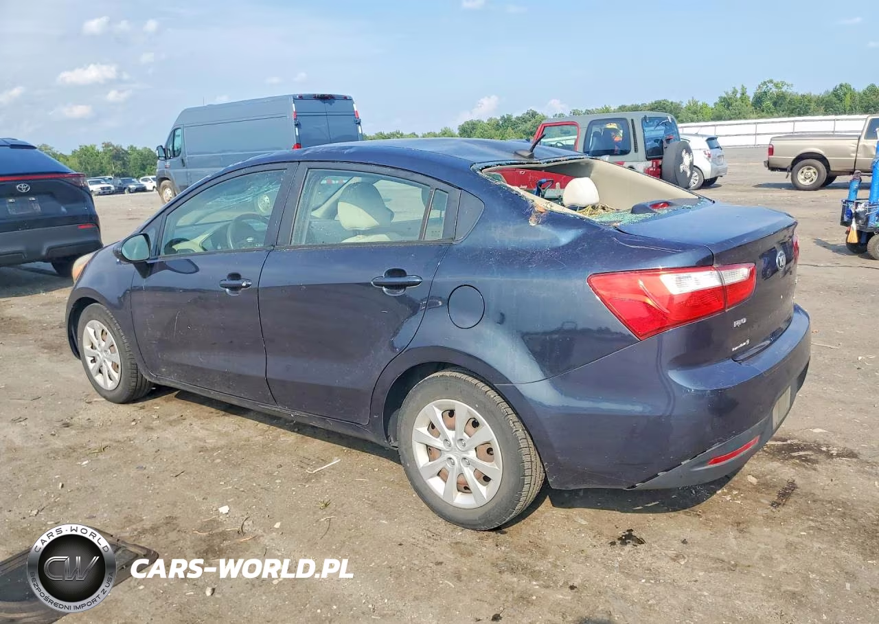 2013 Kia Rio Ex VIN:KNADN4A31D6200968 - 2