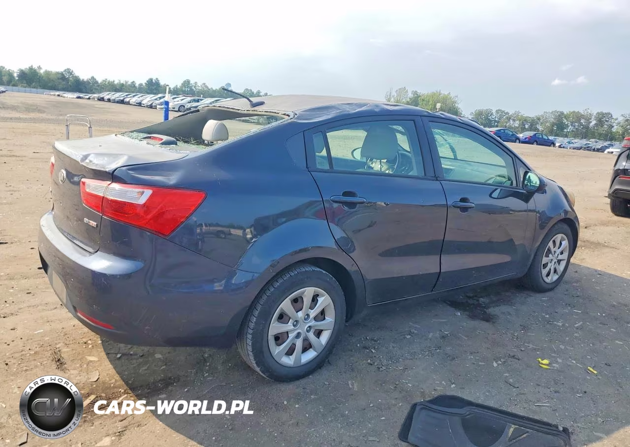 2013 Kia Rio Ex VIN:KNADN4A31D6200968 - 3