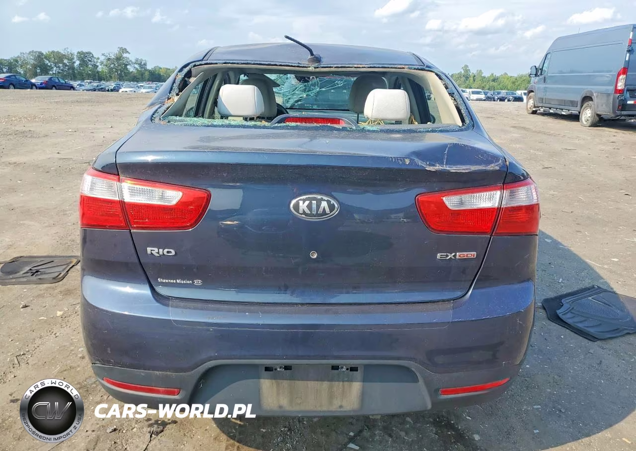 2013 Kia Rio Ex VIN:KNADN4A31D6200968 - 6