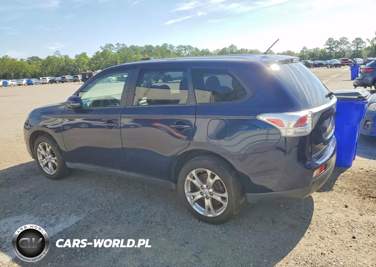 2014 Mitsubishi Outlander Se VIN:JA4AD3A38EZ004605 - 2