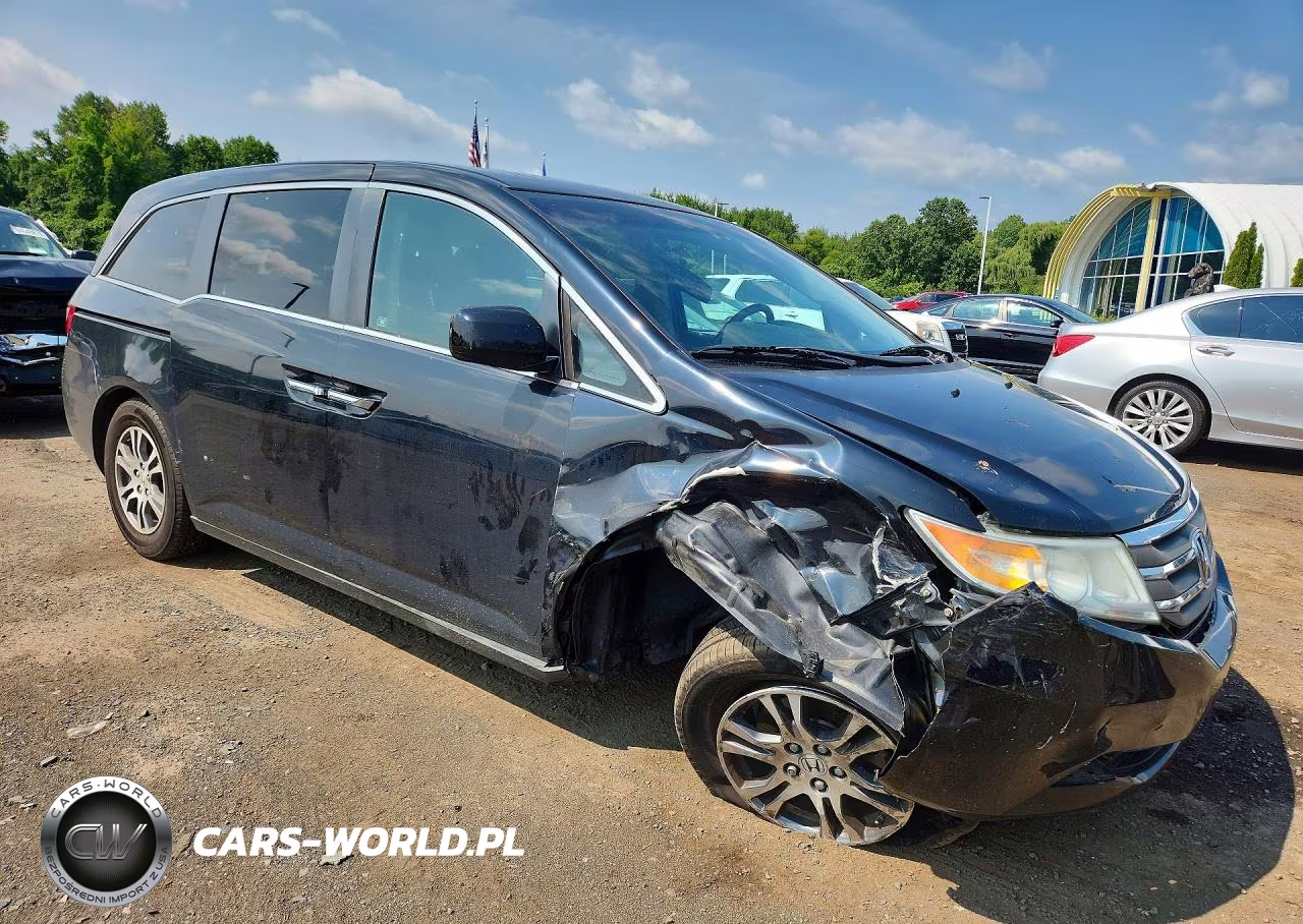 2011 Honda Odyssey Exl VIN:5FNRL5H65BB072272 - 4