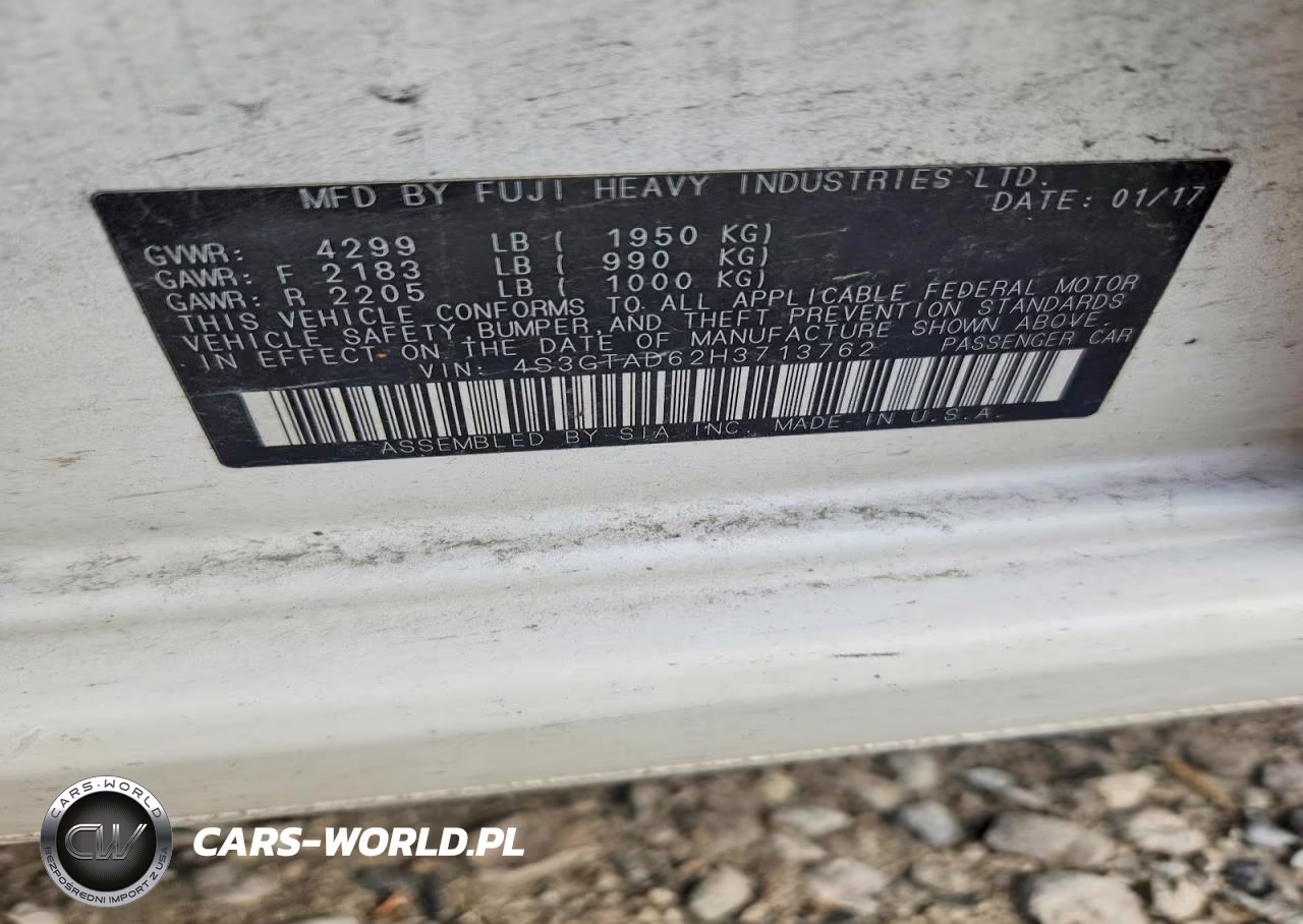 2017 Subaru Impreza Premium Plus VIN:4S3GTAD62H3713762 - 12