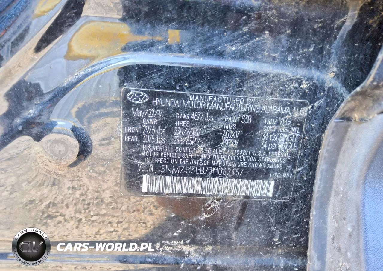 2018 Hyundai Santa Fe Sport 2.4L VIN:5NMZU3LB7JH062457 - 13