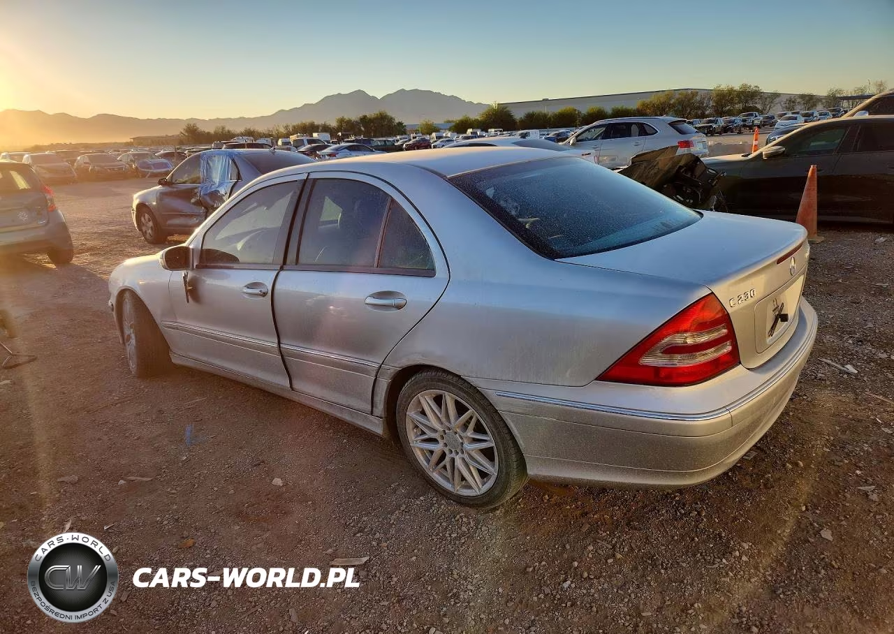 2004 Mercedes-Benz C 230K Sport Sedan VIN:WDBRF40J04F444048 - 2