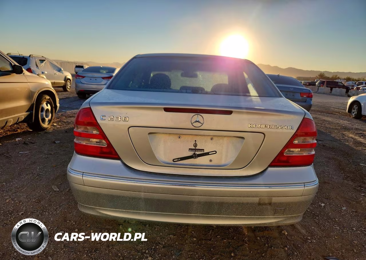 2004 Mercedes-Benz C 230K Sport Sedan VIN:WDBRF40J04F444048 - 6