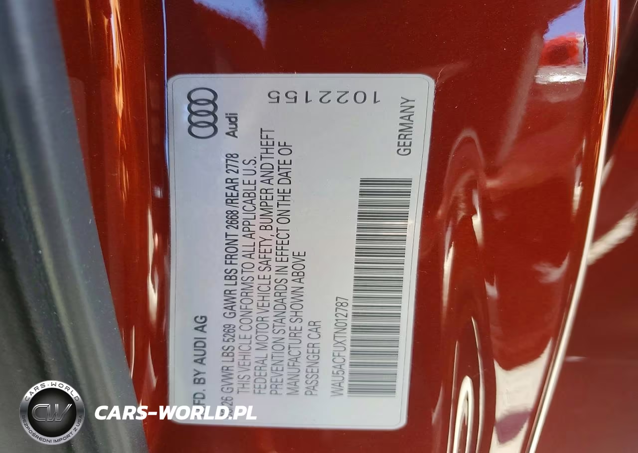 2026 Audi A5 Premium Plus VIN:WAU5ACFUXTN012787 - 14
