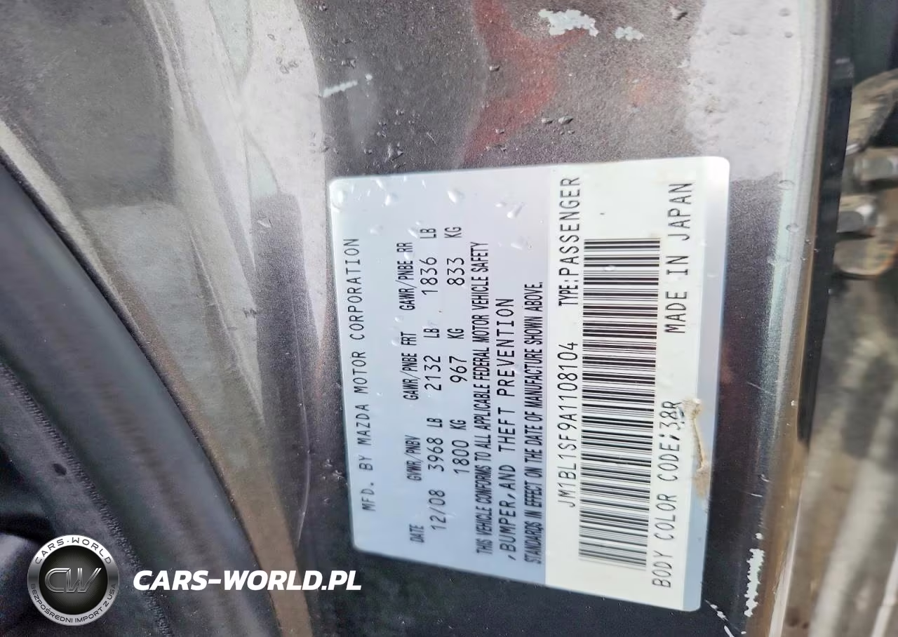 2010 Mazda 3 I VIN:JM1BL1SF9A1108104 - 12