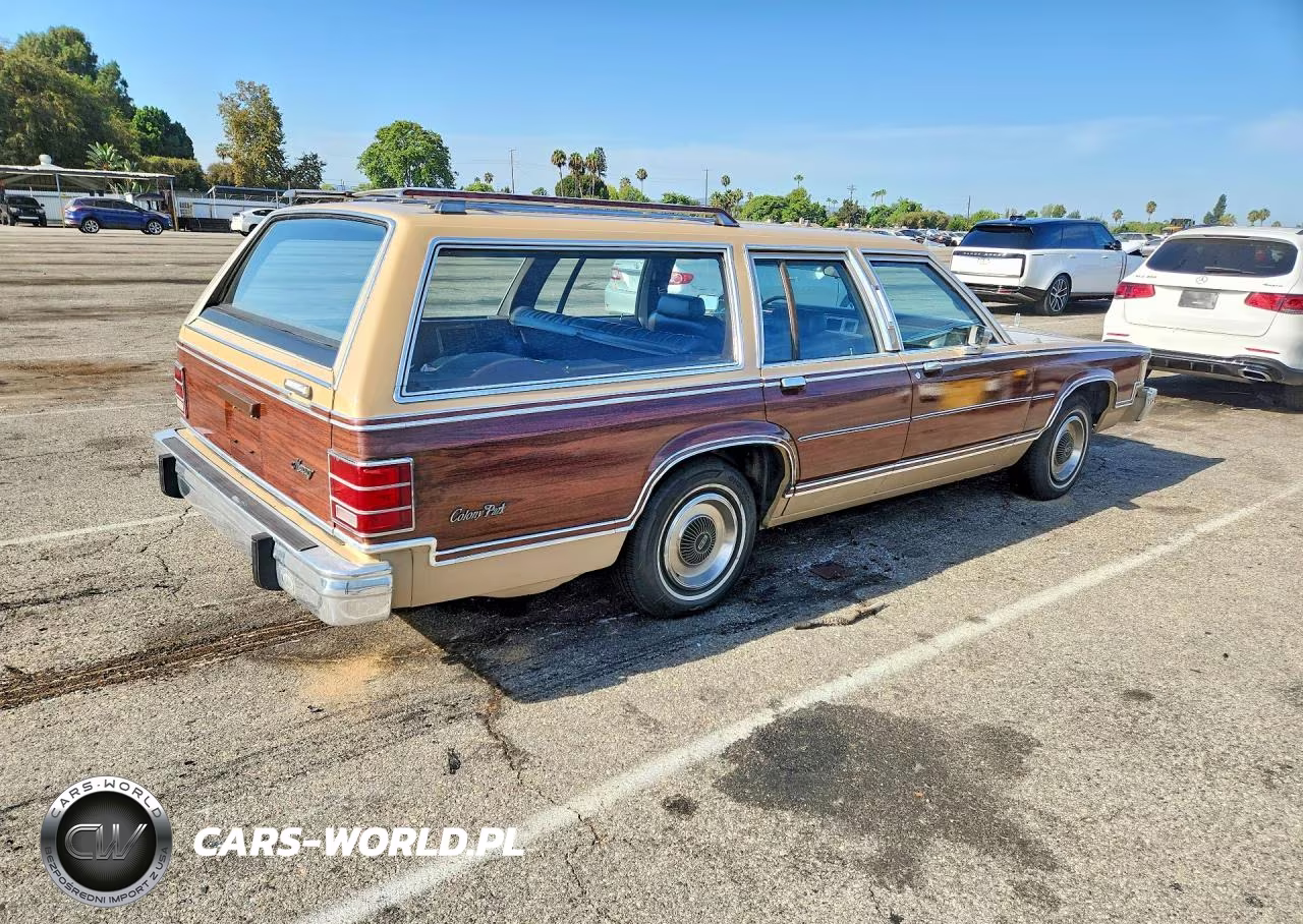1985 Mercury Marquis Colony Park VIN:2MEBP94F9FX709042 - 3