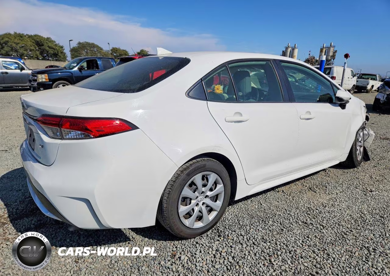 2022 Toyota Corolla Le VIN:JTDEPMAEXN3031961 - 3