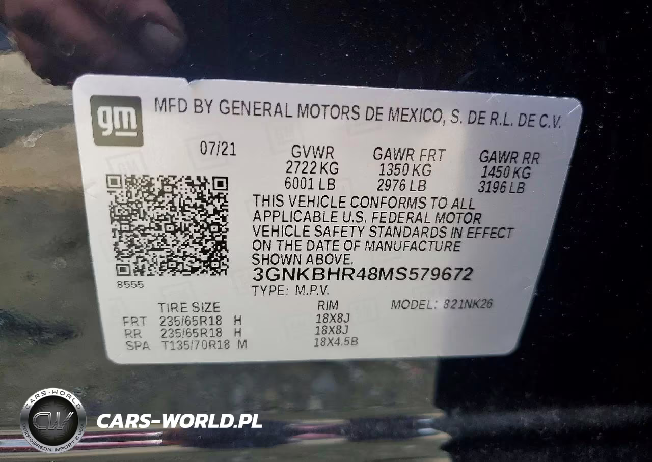 2021 Chevrolet Blazer 2Lt VIN:3GNKBHR48MS579672 - 13