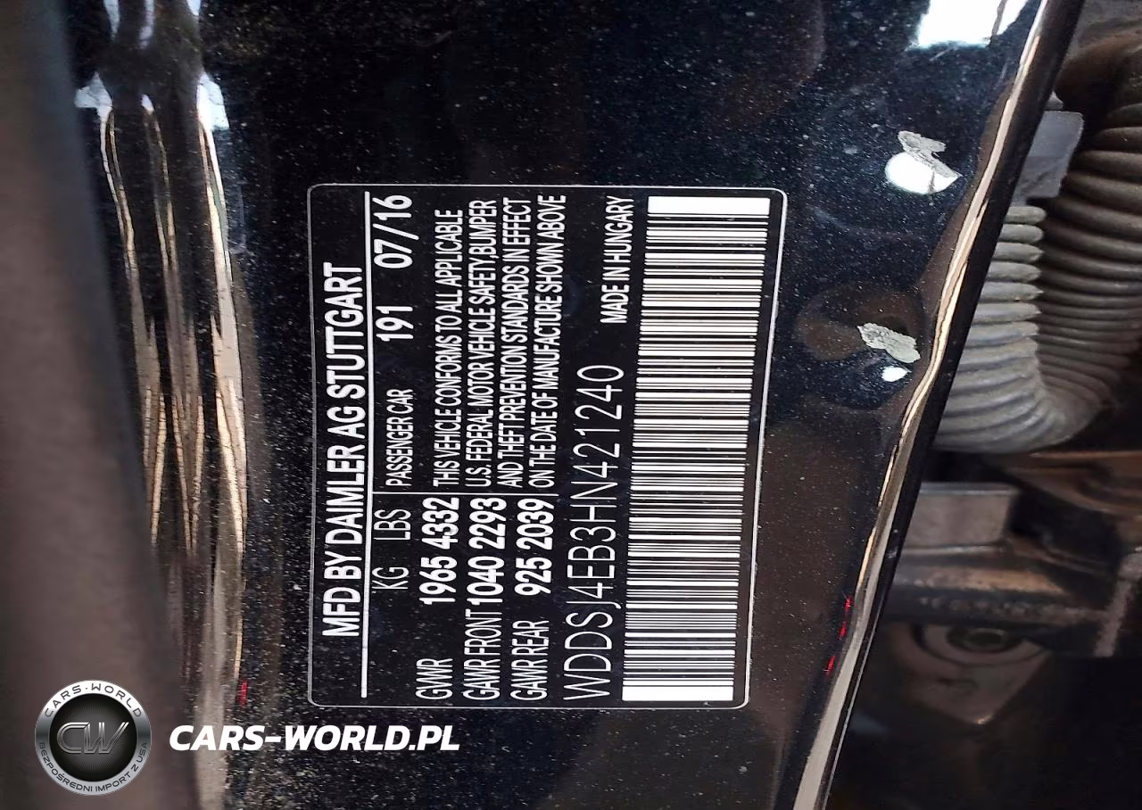 2017 Mercedes-Benz Cla 250 VIN:WDDSJ4EB3HN421240 - 12