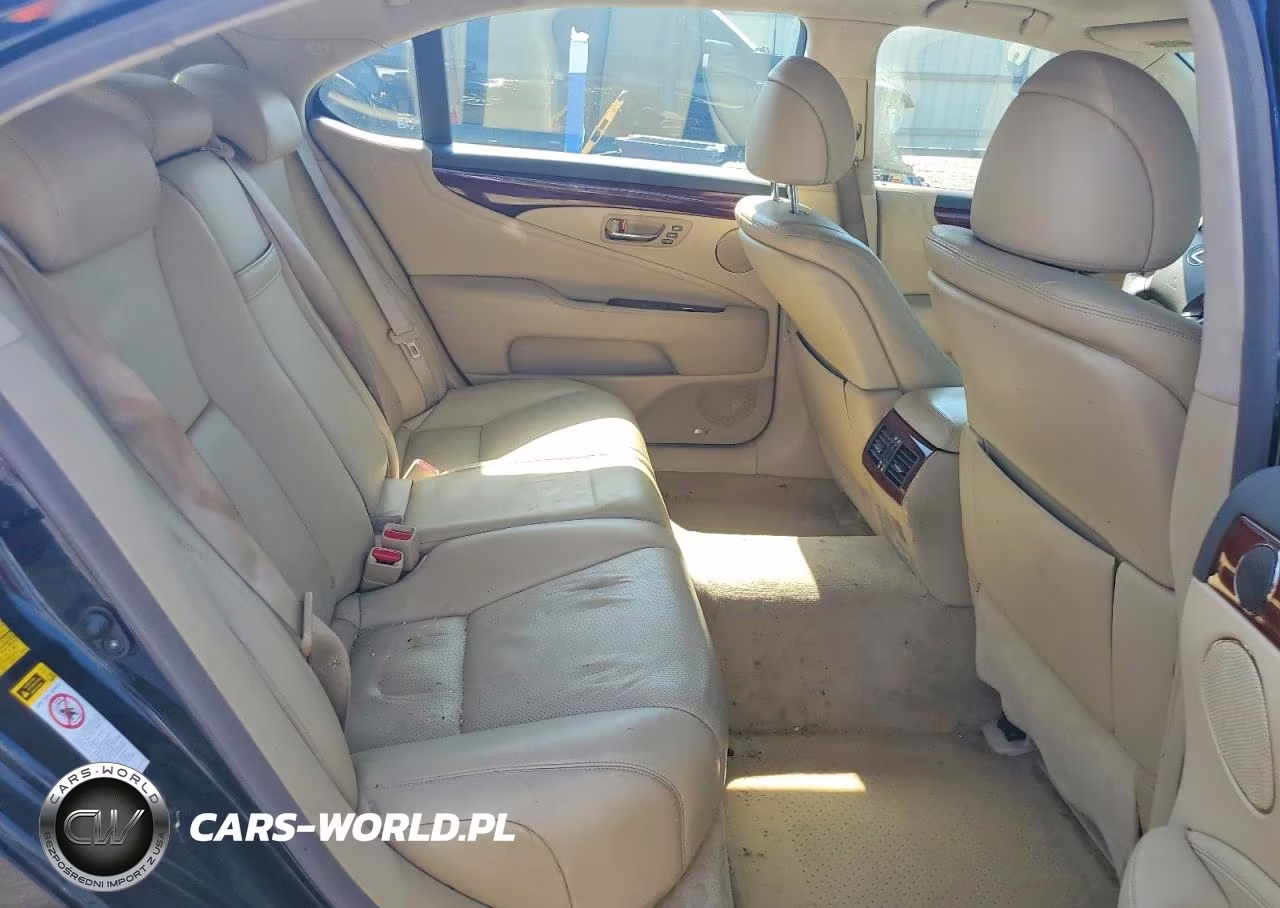 2009 Lexus Ls 460L VIN:JTHDL46F195000261 - 10