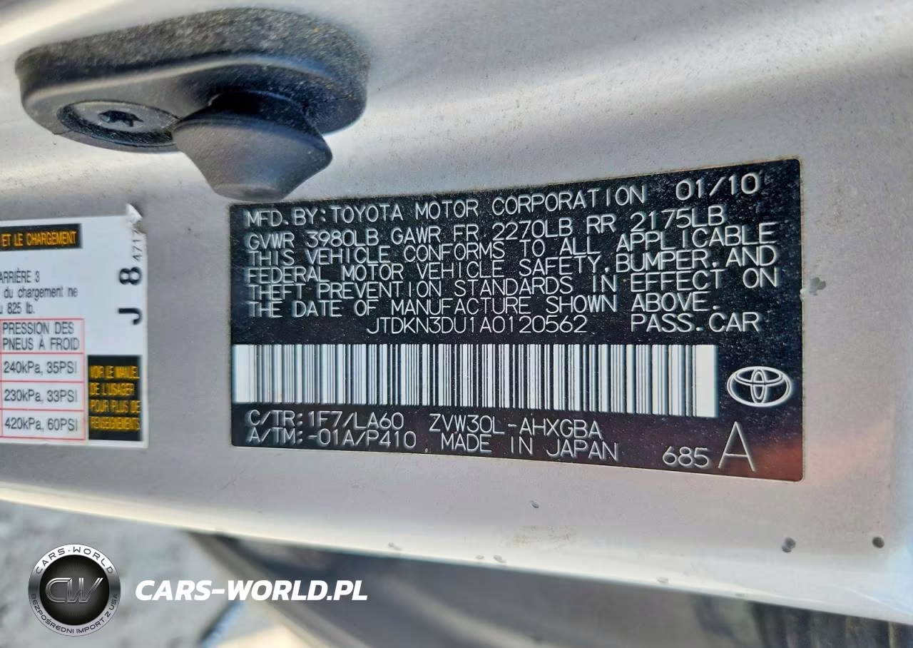 2010 Toyota Prius Iv VIN:JTDKN3DU1A0120562 - 13