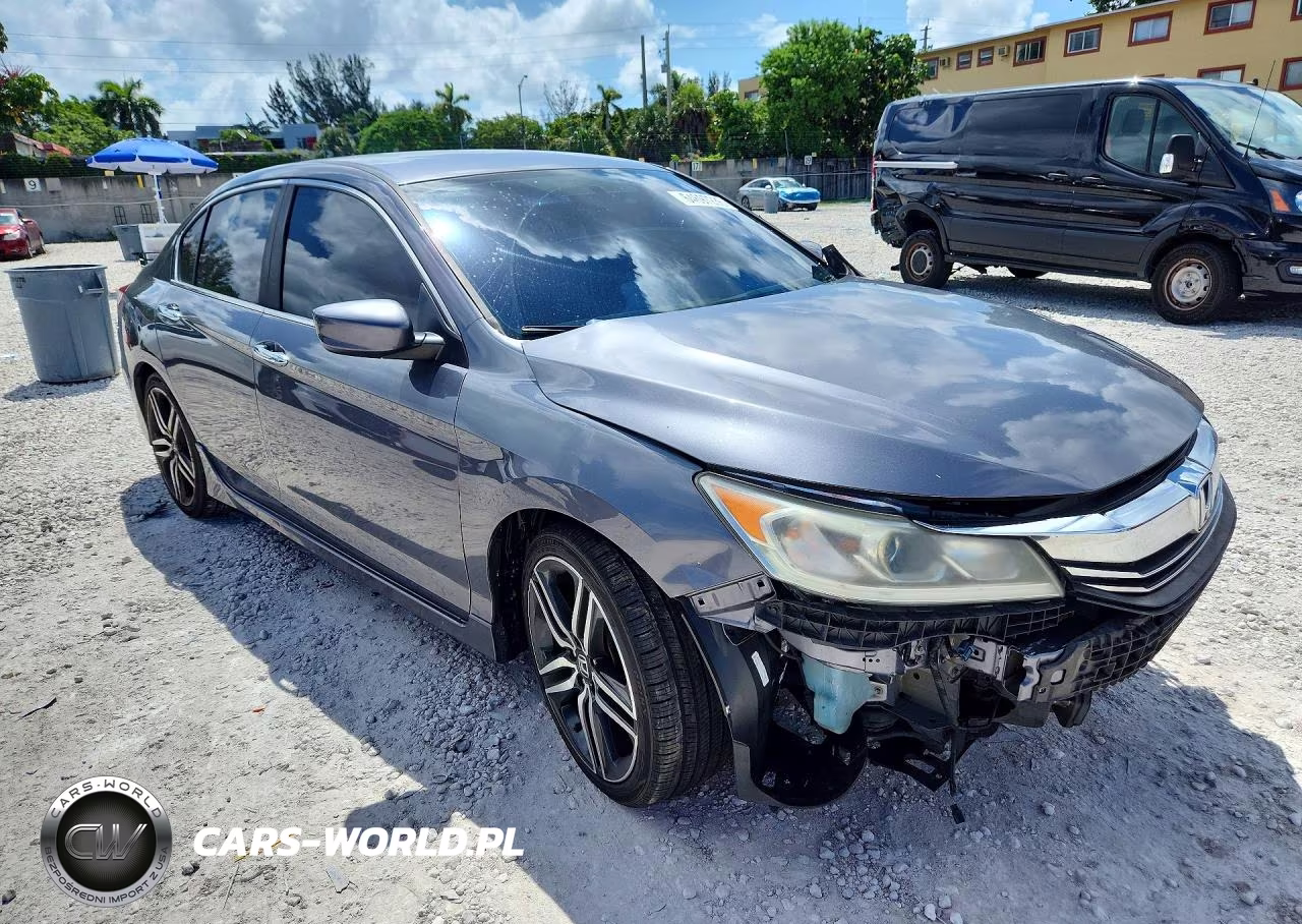2017 Honda Accord Sport VIN:1HGCR2F59HA077345 - 4