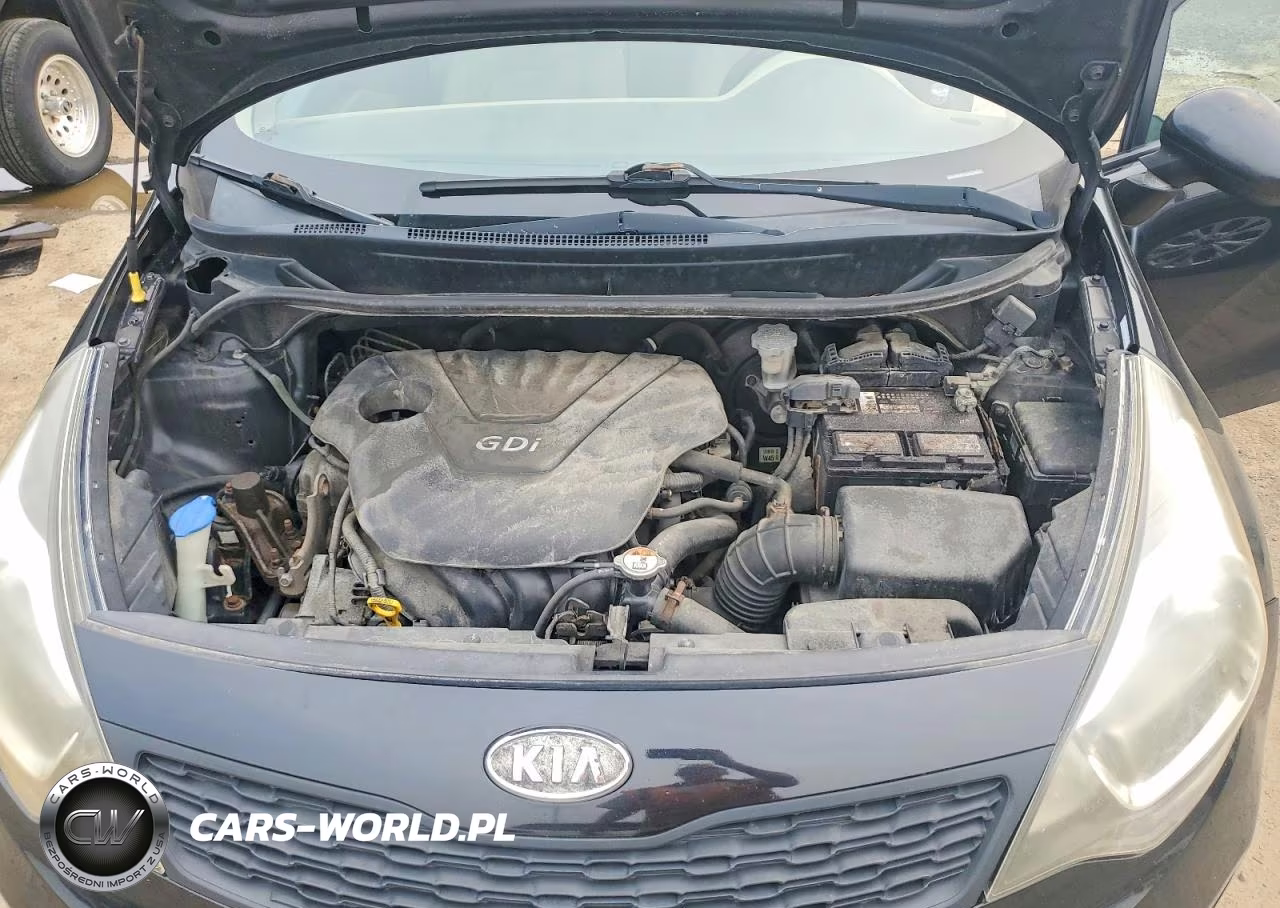 2012 Kia Rio Lx VIN:KNADM4A3XC6083859 - 11