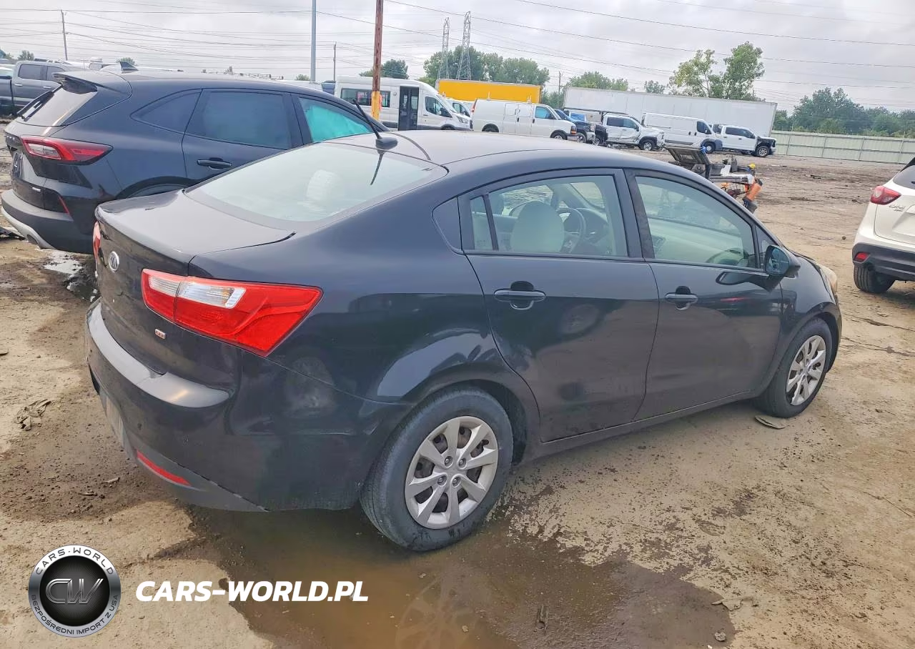 2012 Kia Rio Lx VIN:KNADM4A3XC6083859 - 3