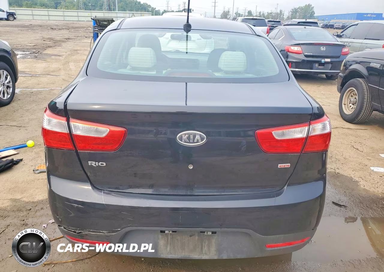 2012 Kia Rio Lx VIN:KNADM4A3XC6083859 - 6