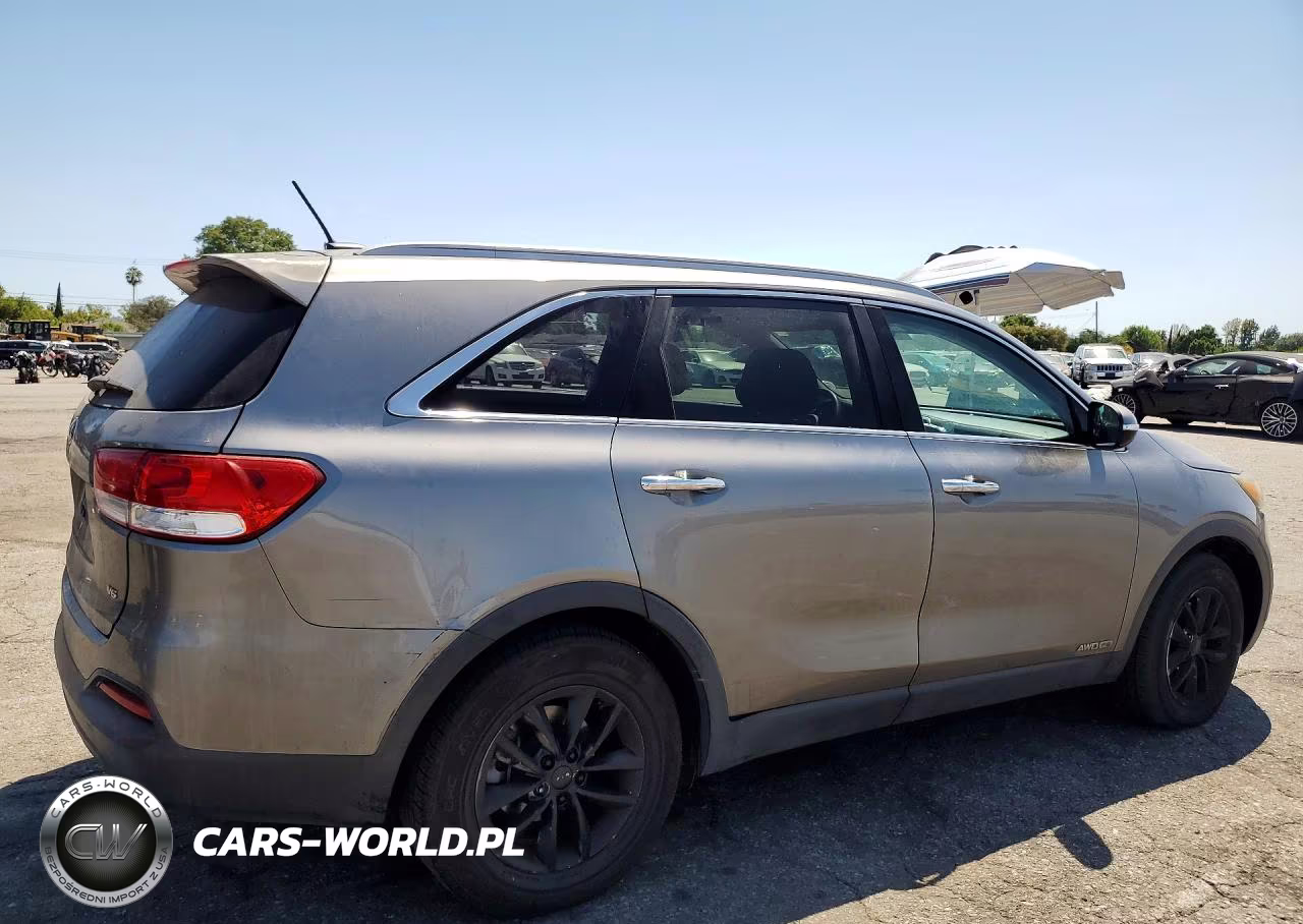 2016 Kia Sorento Lx V6 VIN:5XYPGDA59GG180398 - 3