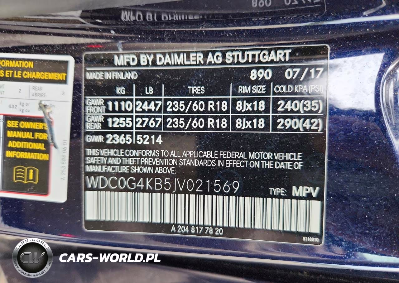 2018 Mercedes-Benz Glc 300 4Matic VIN:WDC0G4KB5JV021569 - 13