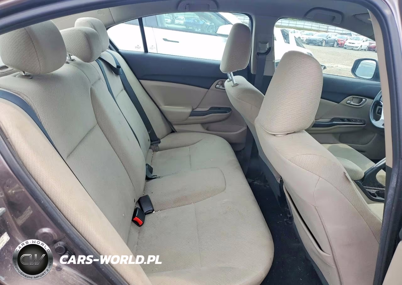 2013 Honda Civic Lx VIN:19XFB2F5XDE292207 - 10