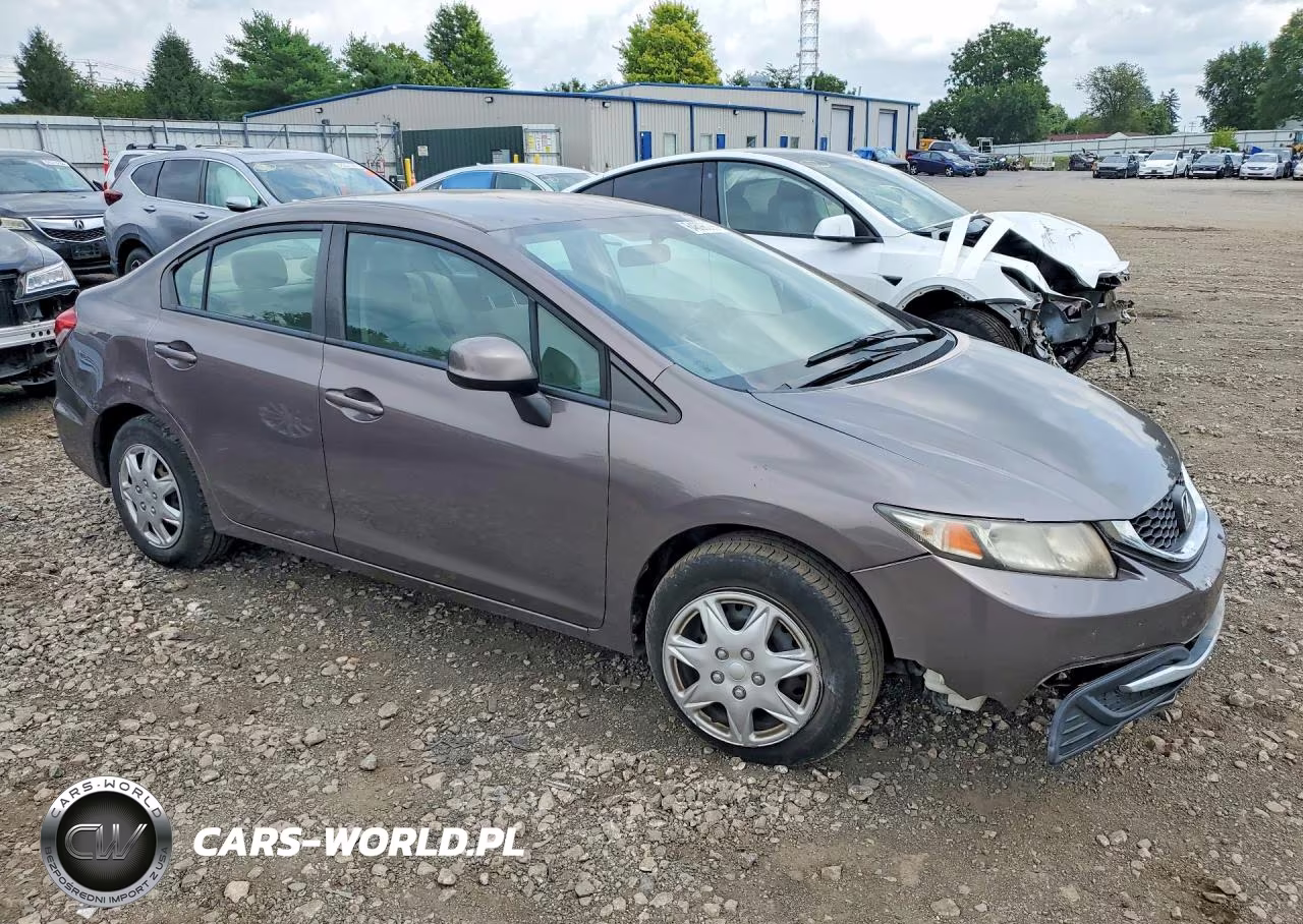 2013 Honda Civic Lx VIN:19XFB2F5XDE292207 - 4