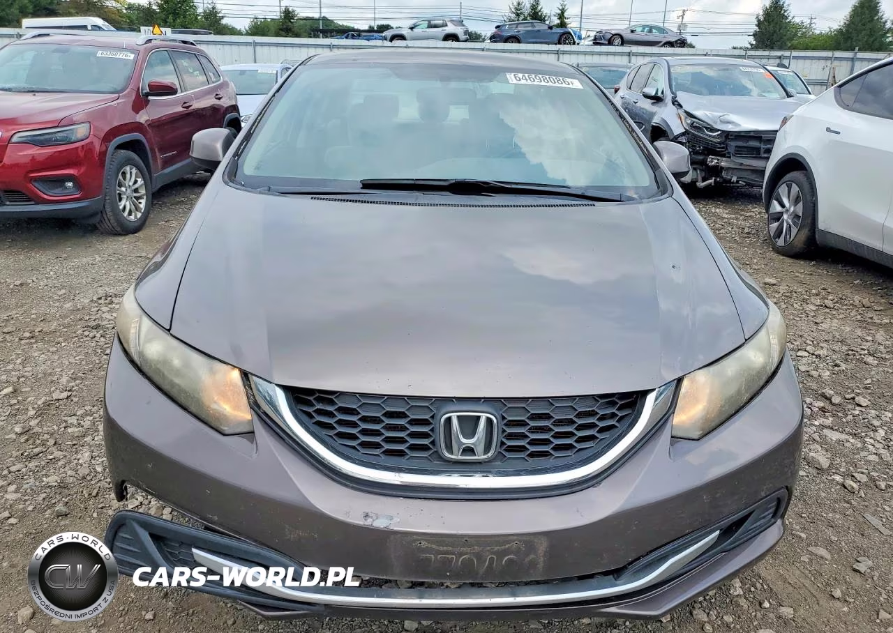 2013 Honda Civic Lx VIN:19XFB2F5XDE292207 - 5
