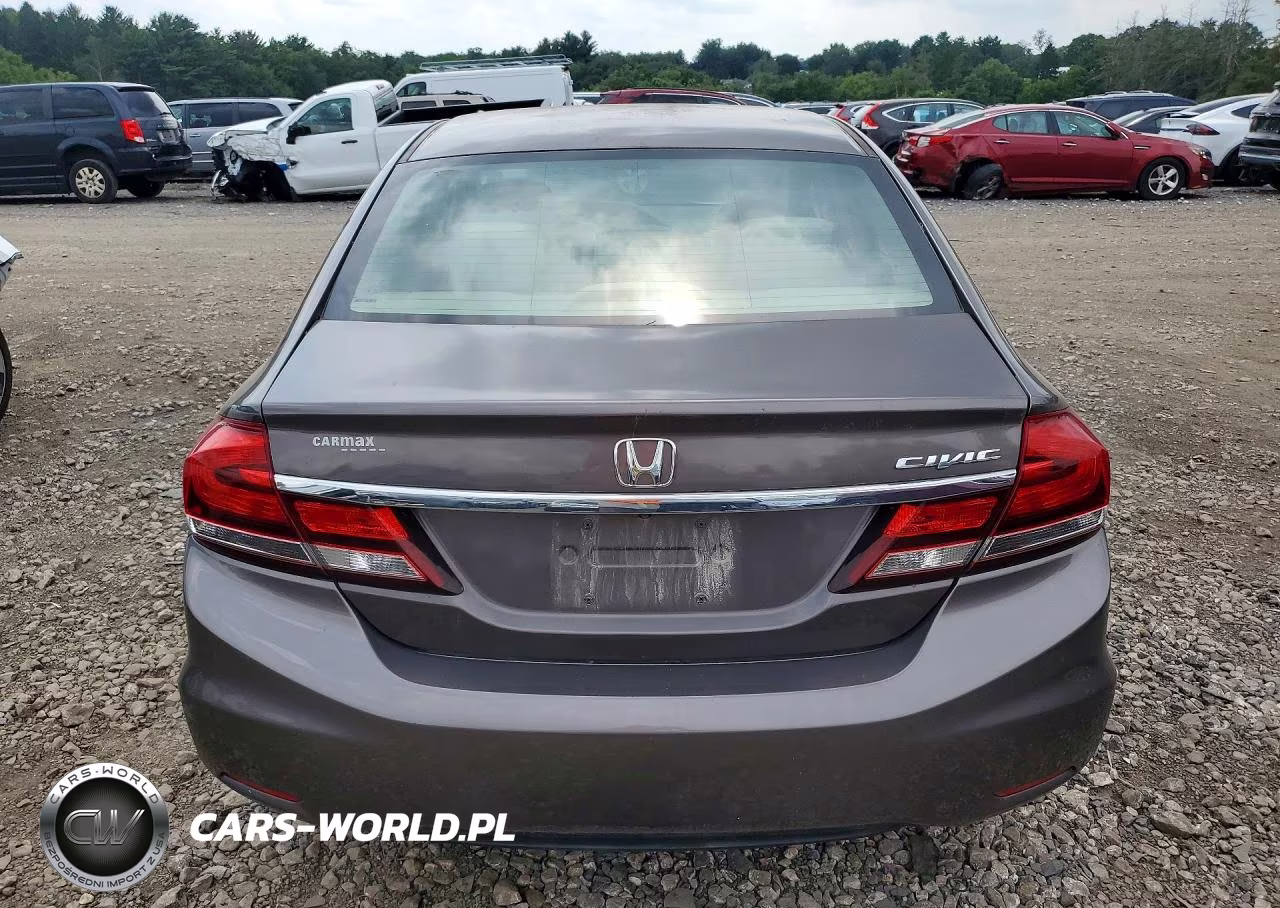 2013 Honda Civic Lx VIN:19XFB2F5XDE292207 - 6