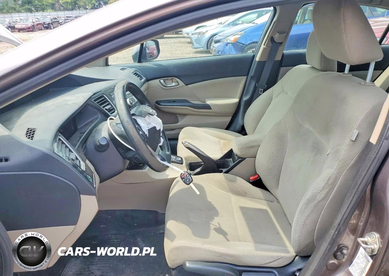 2013 Honda Civic Lx VIN:19XFB2F5XDE292207 - 7