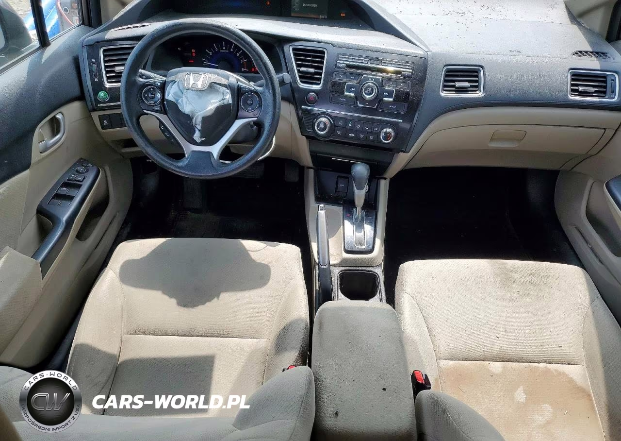 2013 Honda Civic Lx VIN:19XFB2F5XDE292207 - 8