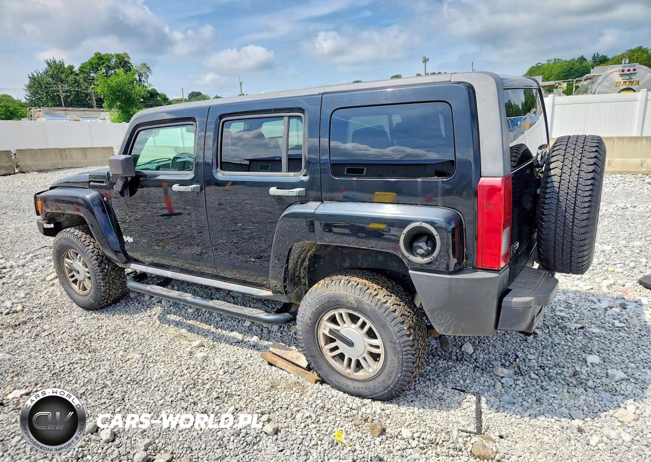 2008 Hummer H3 VIN:5GTEN13E488137792 - 2