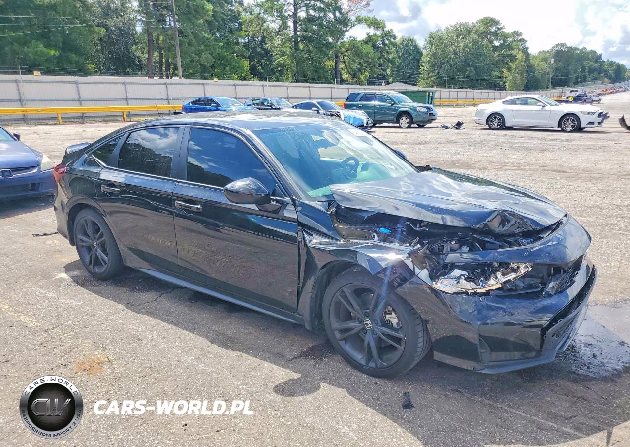 2025 Honda Civic Si VIN:2HGFE1E55SH477139 - 4