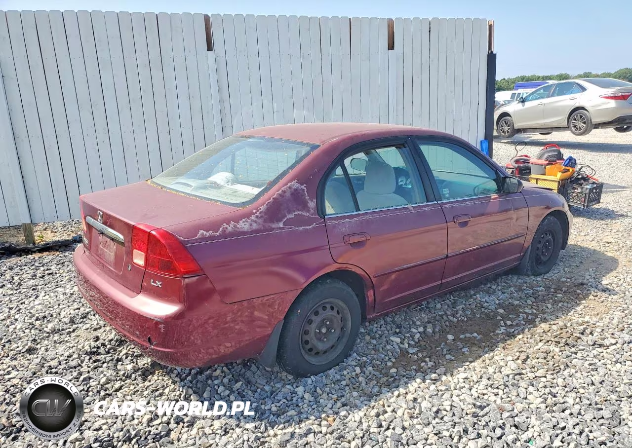 2002 Honda Civic Lx VIN:2HGES16522H599055 - 3