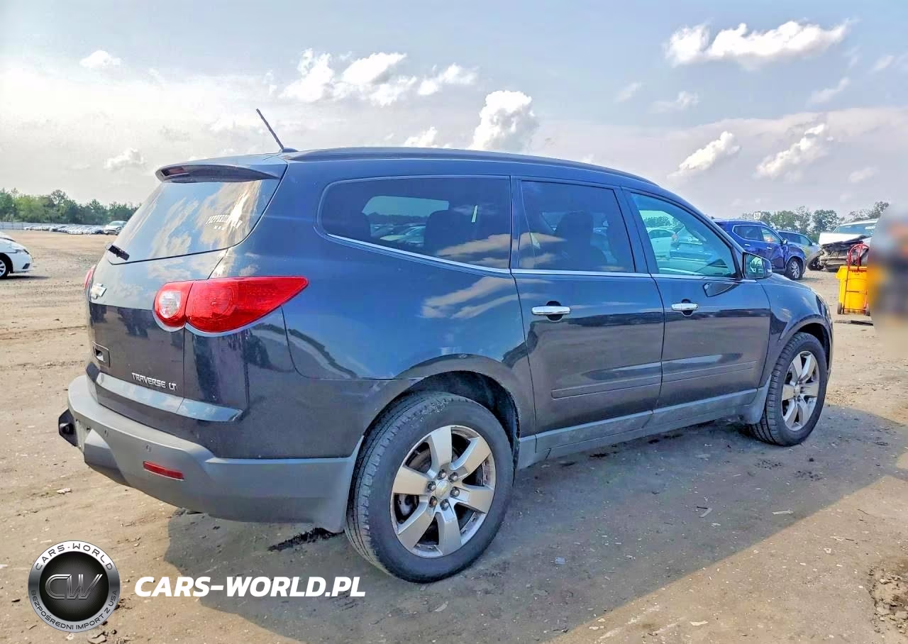 2012 Chevrolet Traverse Lt VIN:1GNKRGED5CJ416540 - 3
