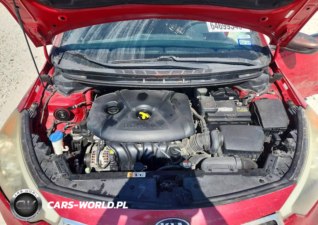 2016 Kia Forte Lx VIN:KNAFK4A62G5566007 - 11